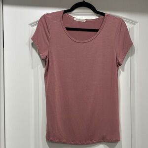 Sivana Bamboo Luce Mauve Short Sleeve Tee